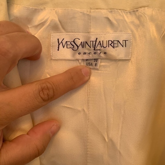 Yves Saint Laurent Encore Belted Trench Coat - Picture 3 of 7